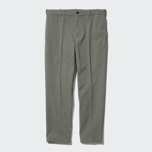 NWT Uniqlo Smart Ankle Pants (2-Way Stretch, Cotton) Olive 56 Men's Medium